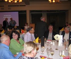 At the dinner
