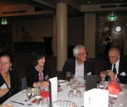 At the dinner