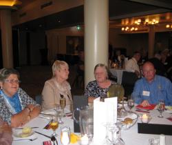 At the dinner